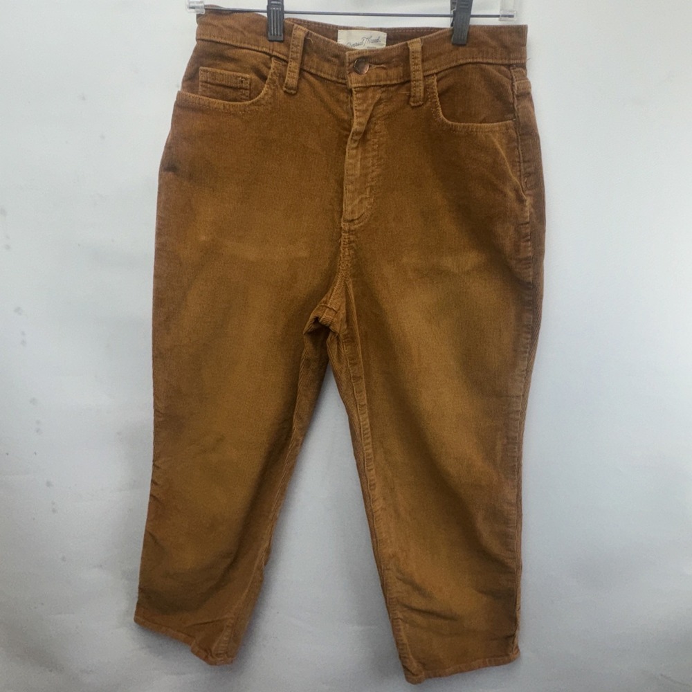 Universal Thread Goods Co. Brown Corduroy Pants Ribbed 4/27R‎ Vintage Boot Cut